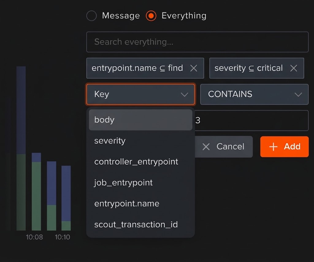 Log Filtering